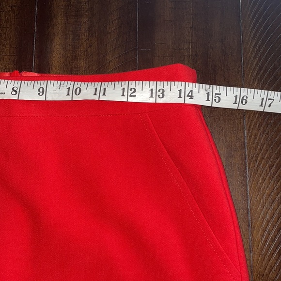 Trina Turk Red Pencil Skirt - Picture 8 of 11